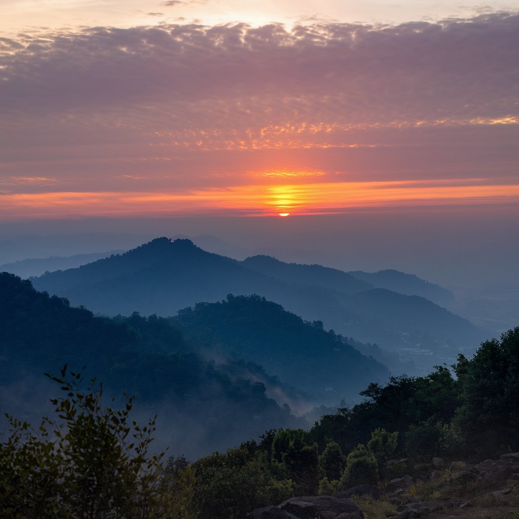 Western Ghats Sunset